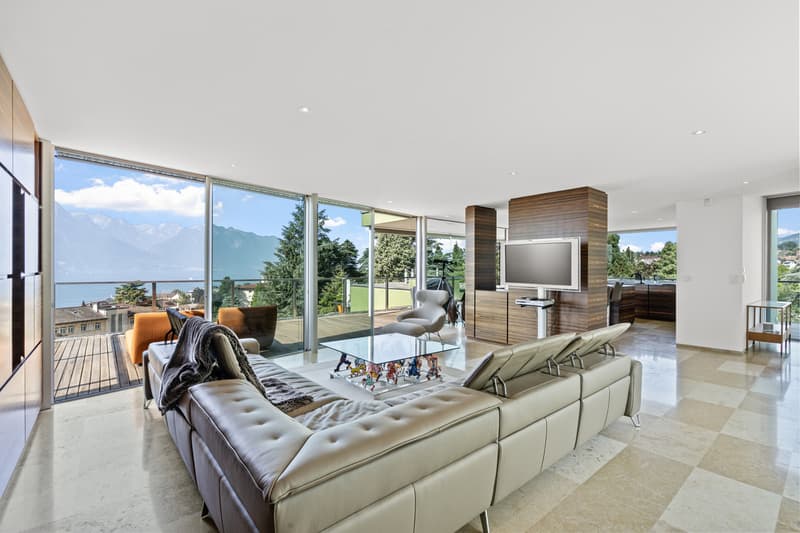 Appartement de prestige à Montreux, vue lac 360 (2)