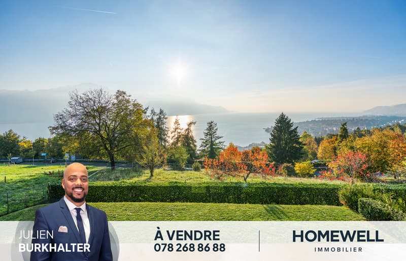 Appartement spacieux et lumineux avec vue imprenable sur le lac Léman (1)