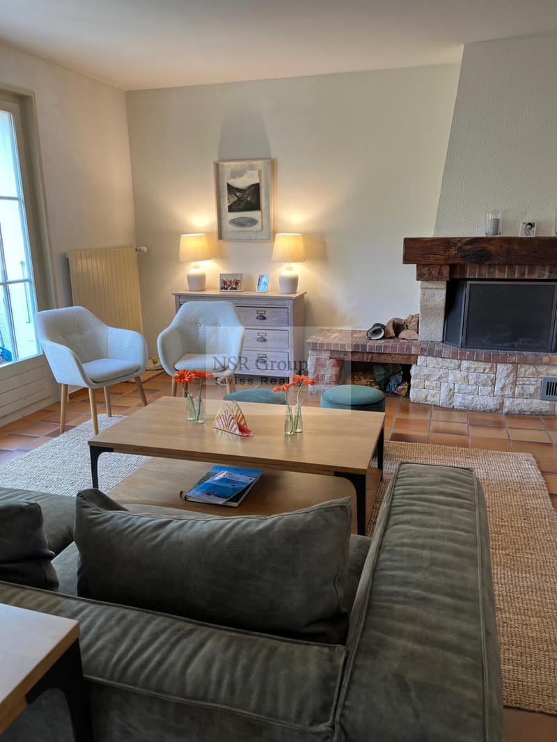 Belle maison familiale avec grand jardin à Veyrier (1)