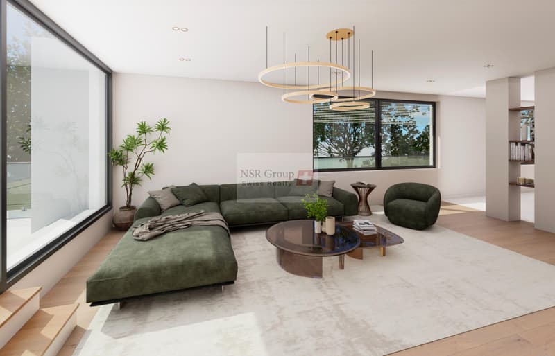 Malagnou - Attico ristrutturato con terrazza e vista lago (2)