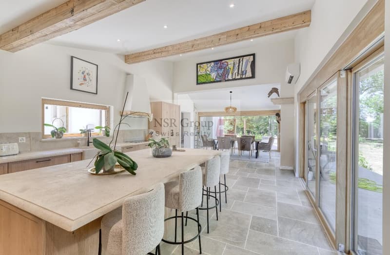Belle maison de maître à louer ? 10 pièces au coeur de Presinge (5)