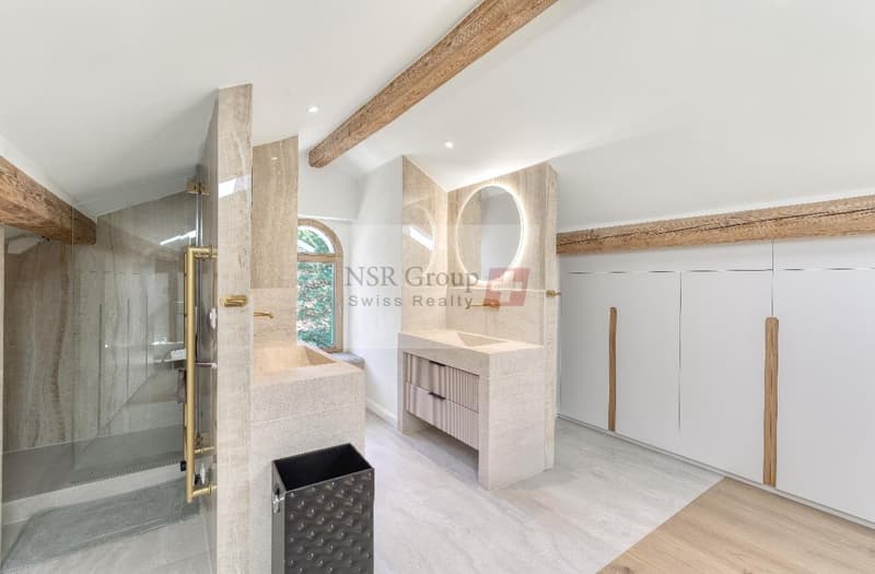 Belle maison de maître à louer ? 10 pièces au coeur de Presinge (12)