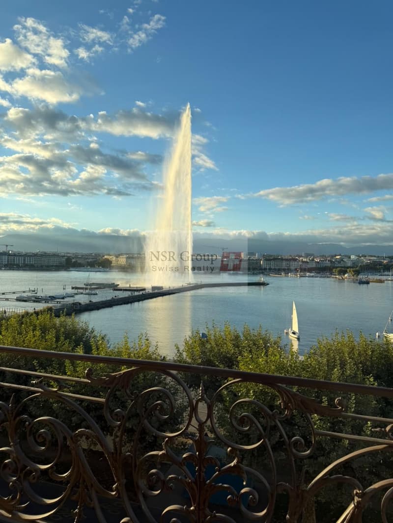 Appartement de prestige à louer de 135m² ? Vue exceptionnelle sur le Jet d'Eau (1)