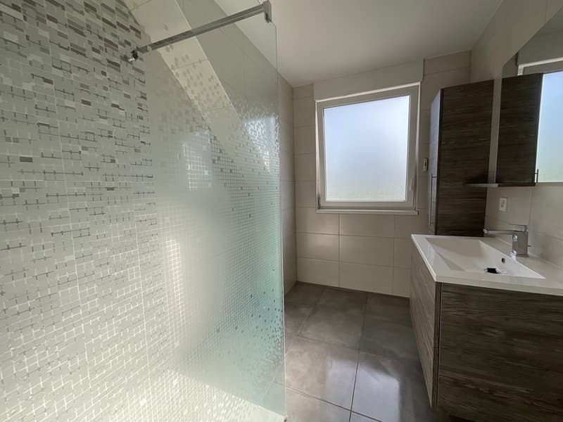 Appartement 4 pièces en attique avec terrasses, garage double, place de parking extérieure et ascenseur (10)