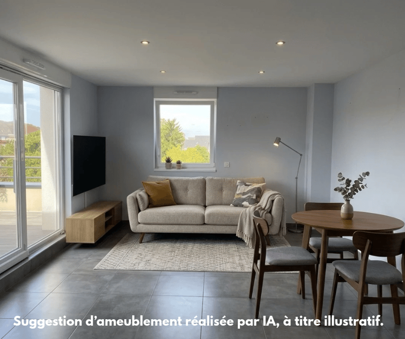 Hésingue - Appartement 4 pièces en attique avec 2 terrasses (5)