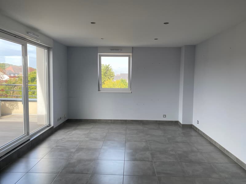 Hésingue - Appartement 4 pièces en attique avec 2 terrasses (6)