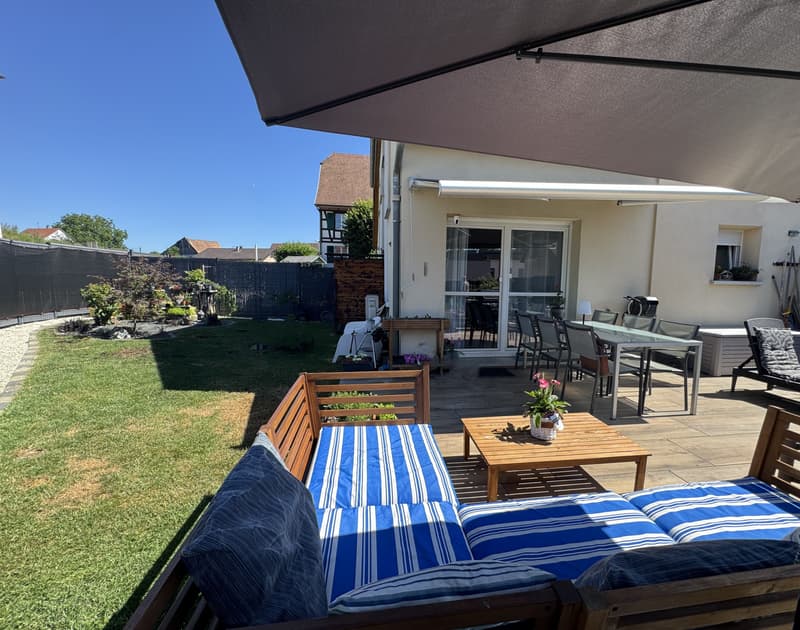 Duplex-Wohnung mit 4 Zimmern, Garten und Garage (7)