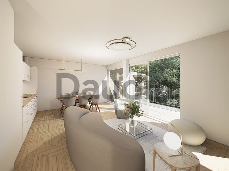 THPE apartment on a 3-room plan with private garden (3)