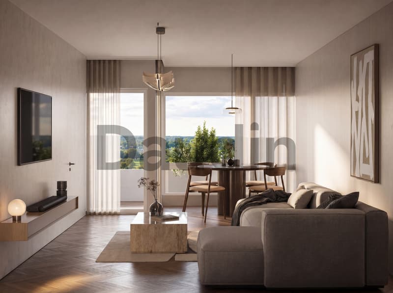 Appartement mit freier Sicht auf die umliegende Landschaft (3)