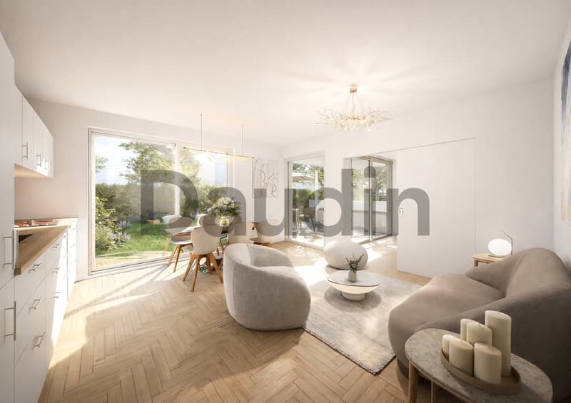THPE apartment on a 3-room plan with private garden (2)