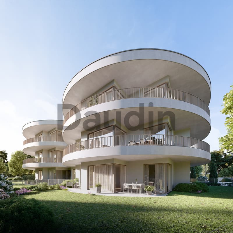 Nouveau projet - Les jardins Pomélia - 15 appartements à Vessy (2)