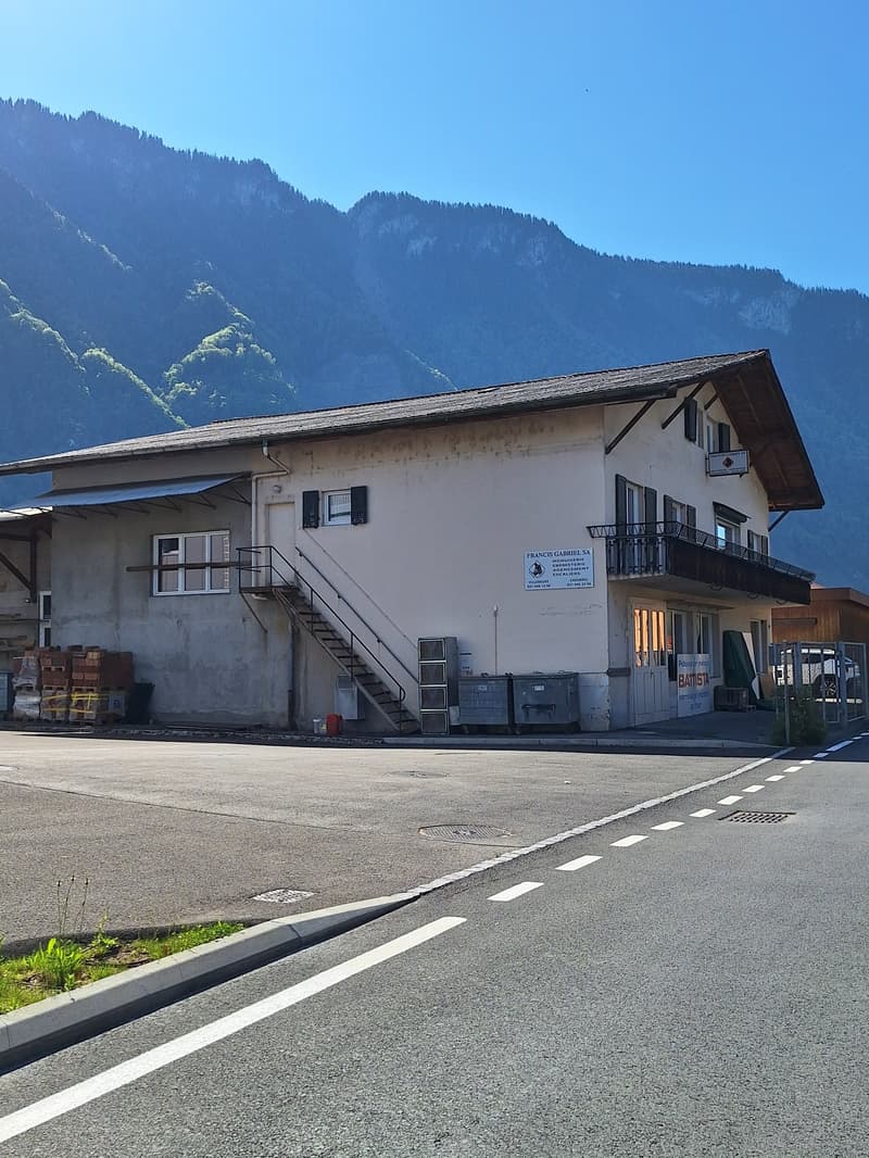 Local artisanal / stockage à Villeneuve (1)