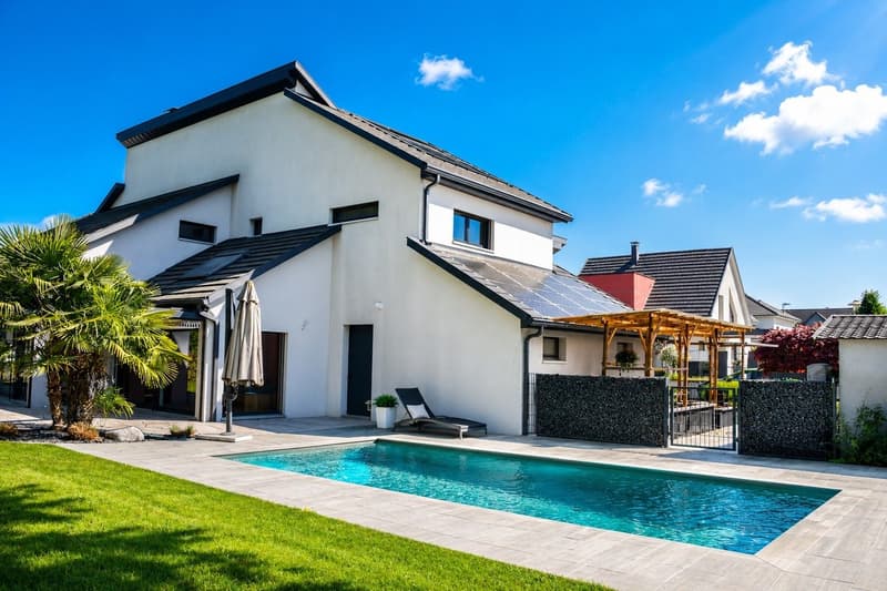 Bartenheim – Modern wheelchair-accessible villa (PMR) – 200 m² living space – 10 minutes from Basel (1)