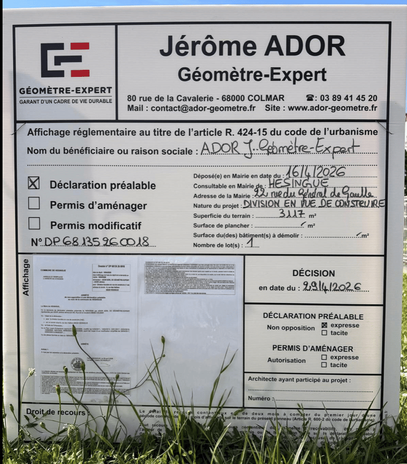 Terrain constructible à Hésingue (68220) (3)