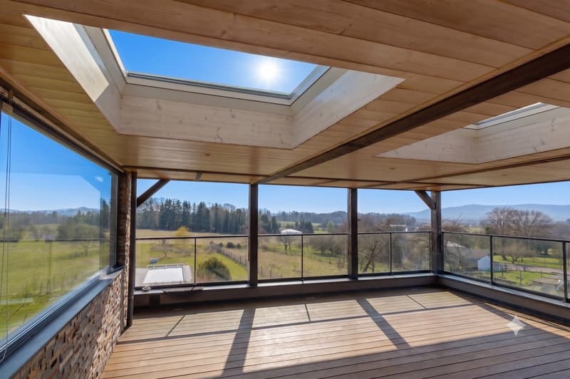 202 M² D'ESPACE HABITABLE SUR 20,76 AR DE TERRAIN – VUE 360° – À SEULEMENT 15 MINUTES DE BÂLE (3)