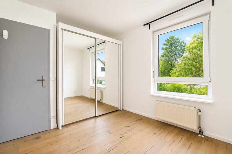 Buschwiller – Bright duplex apartment with terrace, no overlook, green setting (16)