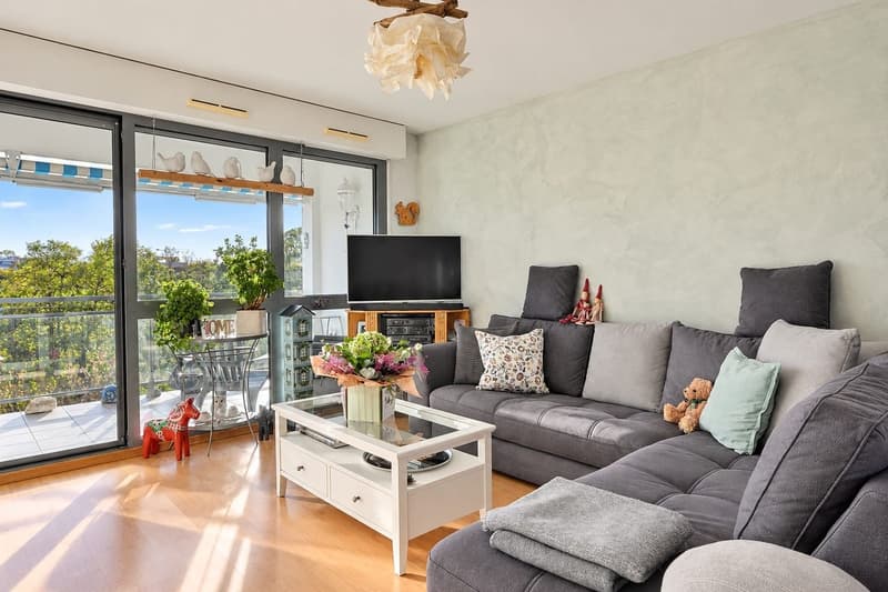 Huningue – Elegant 2-Bedroom Apartment with 2 Terraces, Park Views & 2 Garages (6)