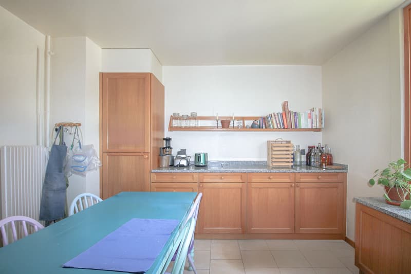 Cuisine agencée fermée