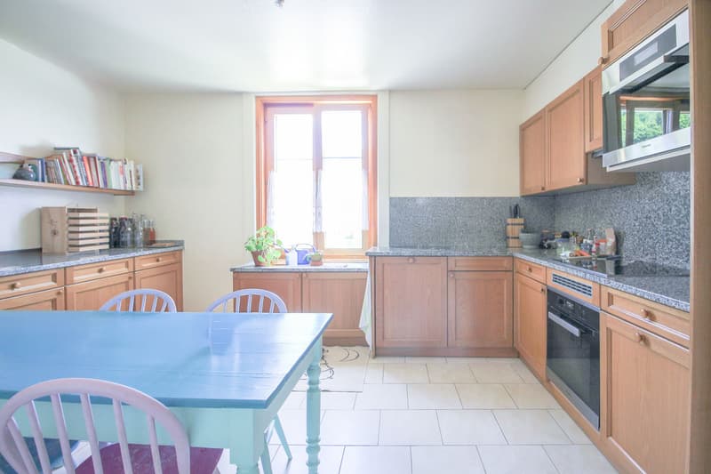 Cuisine agencée fermée