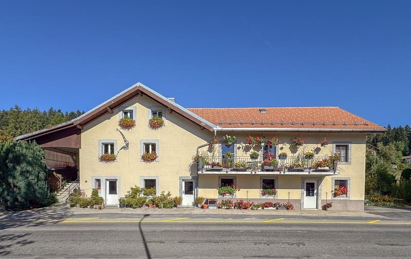 Vue sur la maison