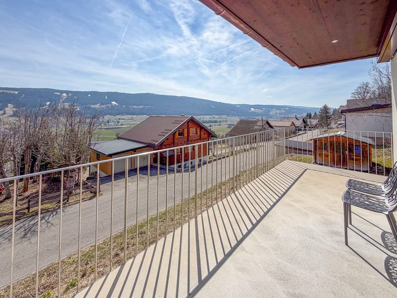 1er étage - Vue depuis le balcon