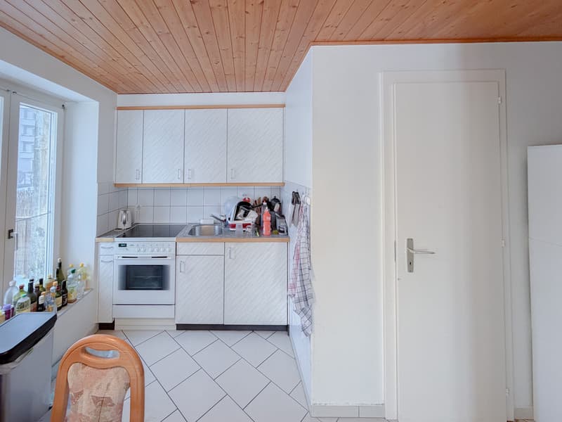 1er étage - appartement de 2 pièces avec balcon
