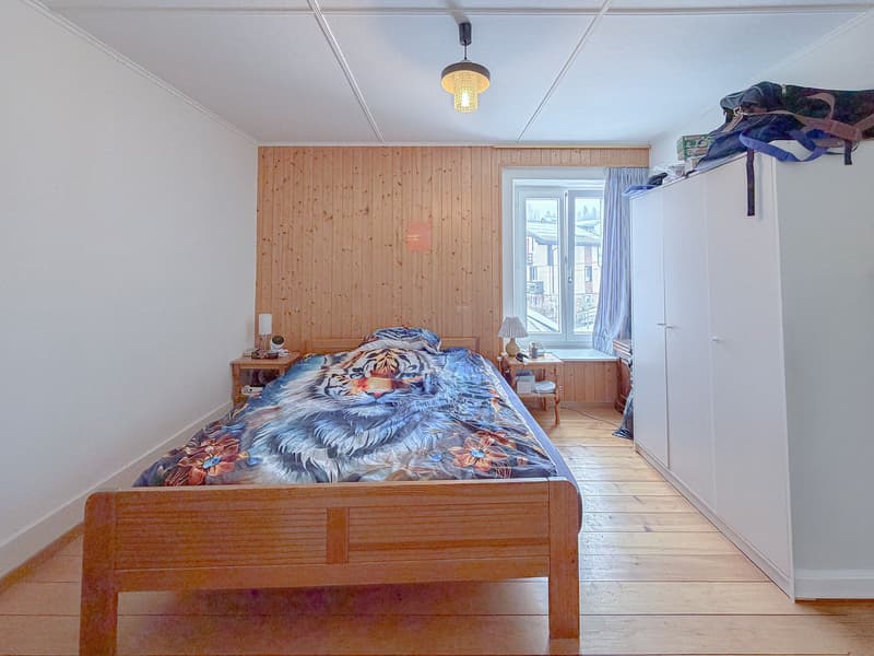 1er étage - appartement de 2 pièces avec balcon