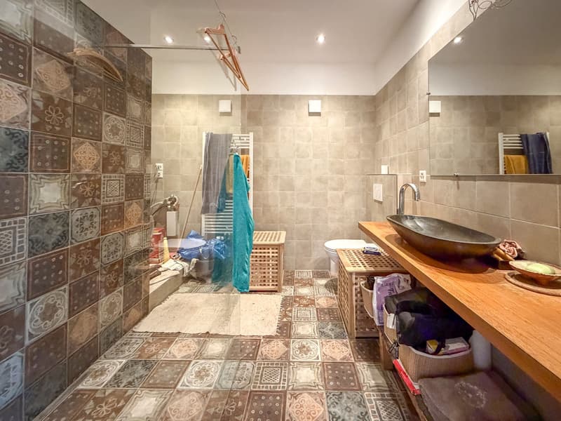 Maison indépendante - salle de douche