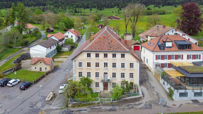 Vue aérienne