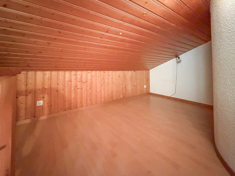 Chambre mansardée