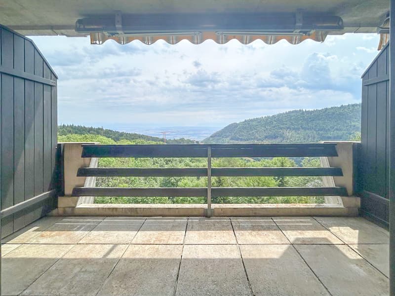 Balcon exposé Sud