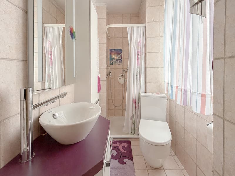Rez-de-chaussée, salle de douche