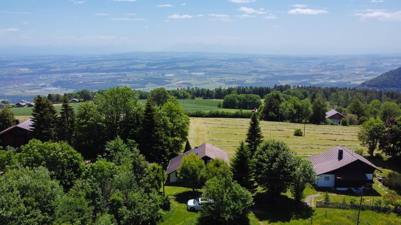 Vue aérienne Sud