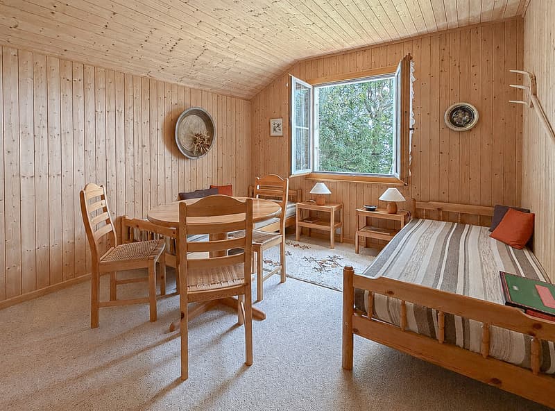 Rez-de-chaussée, chambre no 1