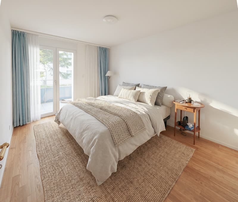 Chambre no 1 avec accès au balcon