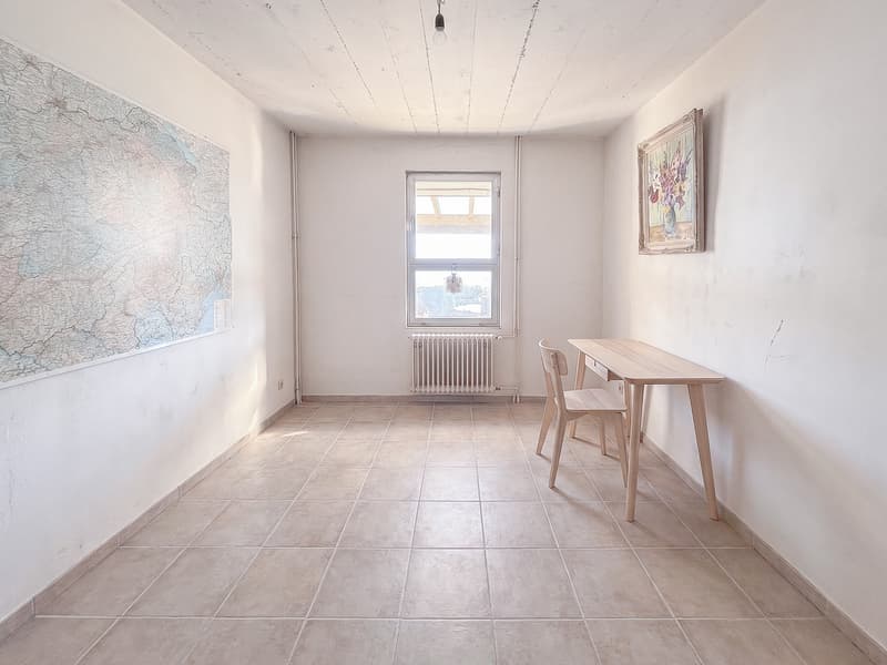 Rez-de-chaussée : bureau