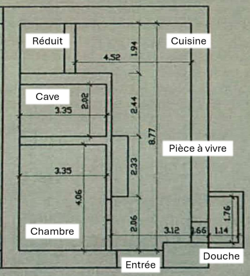 Plan rez-de-chaussée