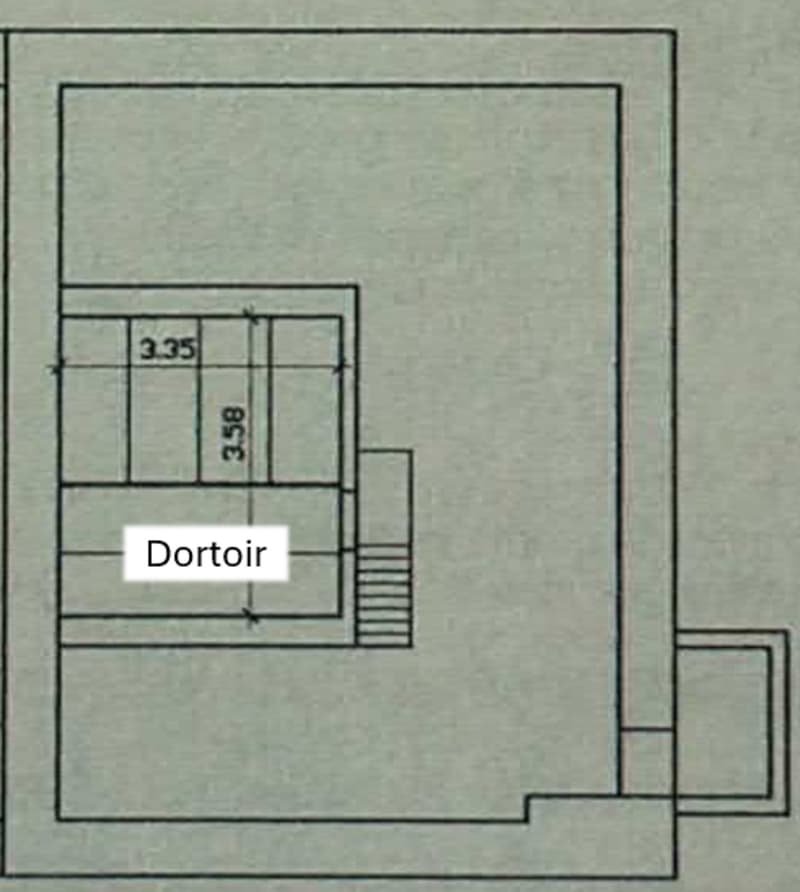 Plan 1er étage