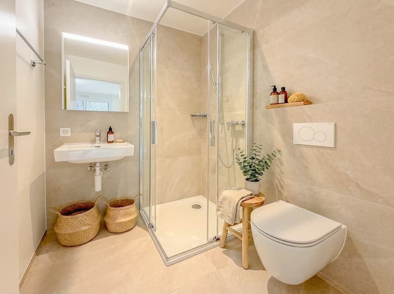 Salle de douche (décoration non contractuelle)