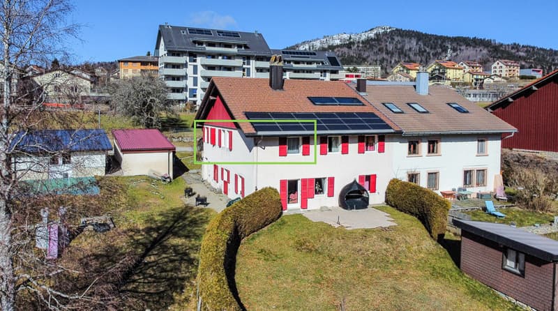 Vue sur la maison