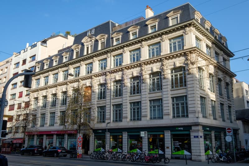 Rue de Lausanne, Bureaux env. 230m2 au 2ème étage (1)