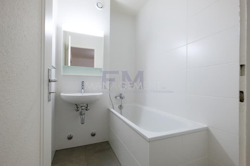 Meyrin, Av. de Vaudagne, 4 Zimmer im 1. Stock, ca. 77 m2 (9)