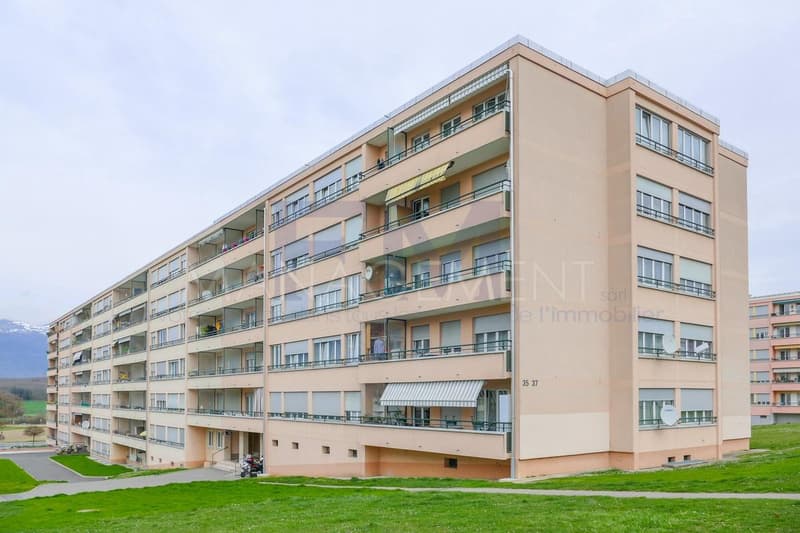 Meyrin, Av. de Vaudagne, 4 Zimmer im 1. Stock, ca. 77 m2 (12)