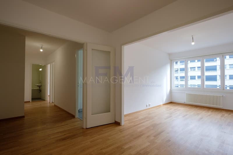 Servette, Avenue de Luserna, 4 pezzi al 3° piano, di ca. 65m2 (5)