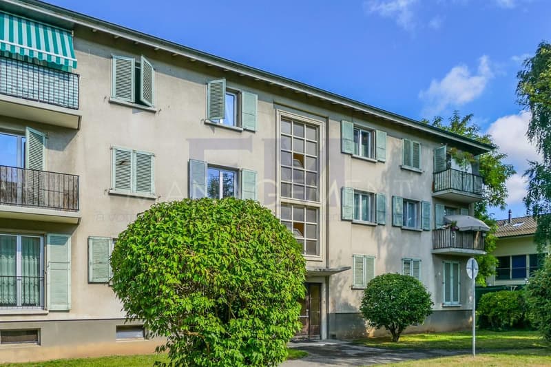Chêne-Bourg, Av. Petit Senn, 1,5 Zimmer im 1. Stock (7)