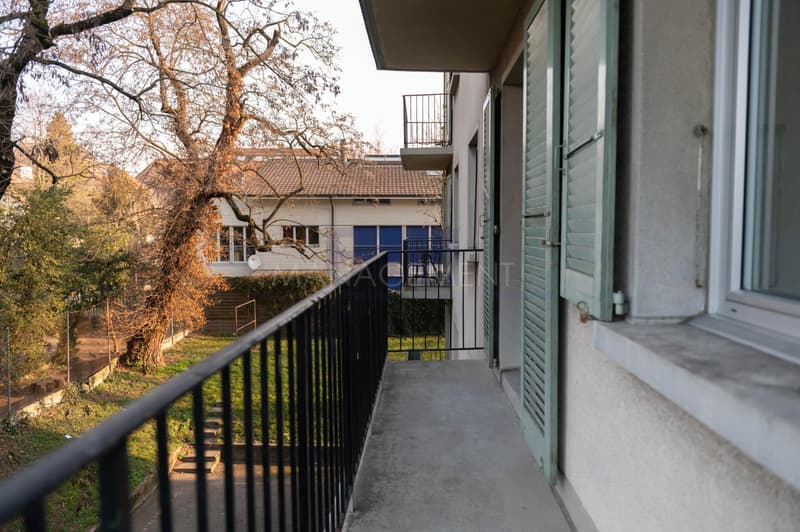 Chêne-Bourg, Av. Petit Senn, 1,5 Zimmer im 1. Stock (5)