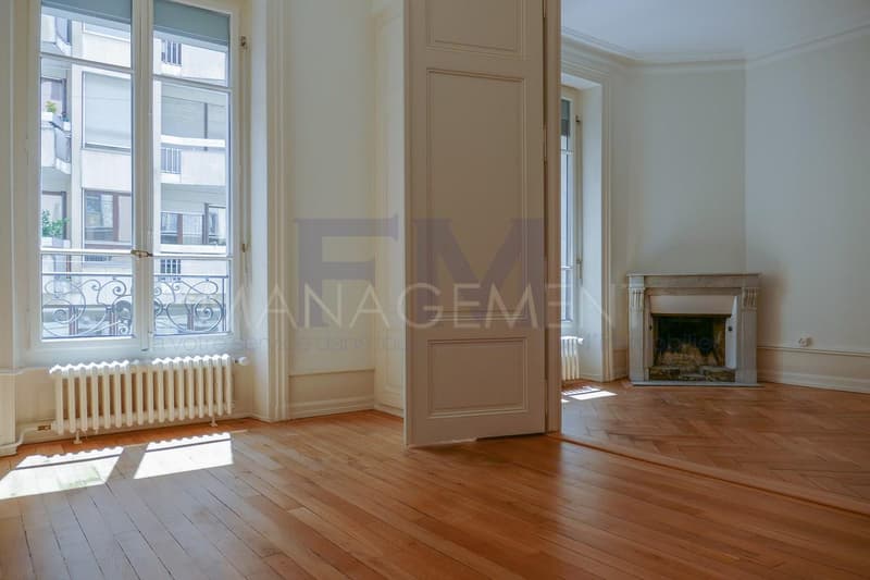Pâquis, Rue Plantamour, 4 pezzi al 1° piano, circa 69m2 (1)