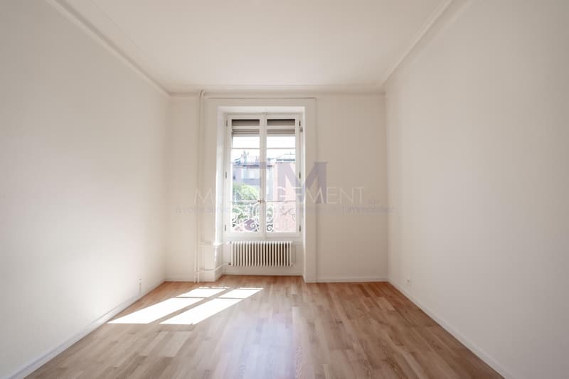 Plainpalais, Rue Henri-Christine, 4 Zimmer im 3. Stock, ca. 100 m2 (1)