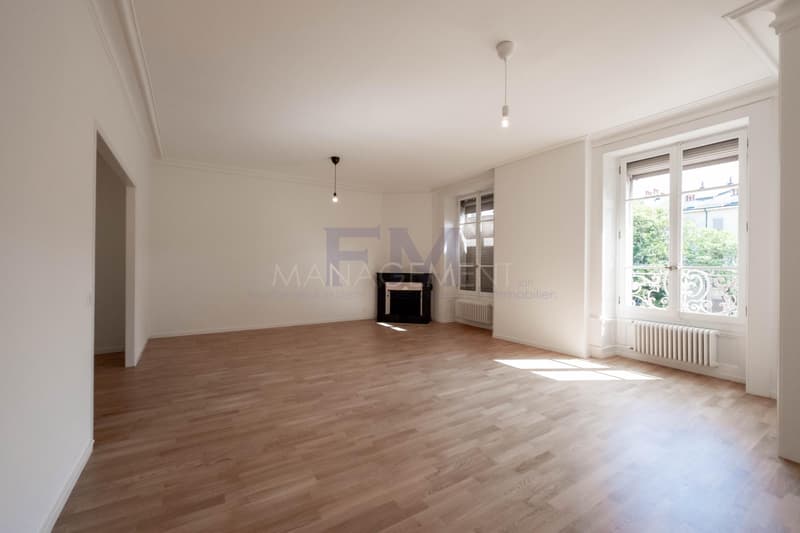 Plainpalais, Rue Henri-Christine, 4 Zimmer im 3. Stock, ca. 100 m2 (3)