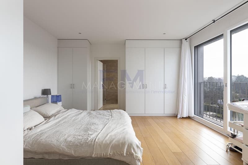 Florissant/Malagnou Chemin du Velours, 5 pièces au 6ème étage, env 210m2 + terrasses et loggia (6)